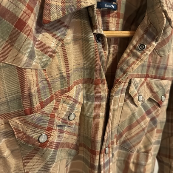 Woman’s Ralph Lauren flannel snap button Size 6 - Picture 3 of 5